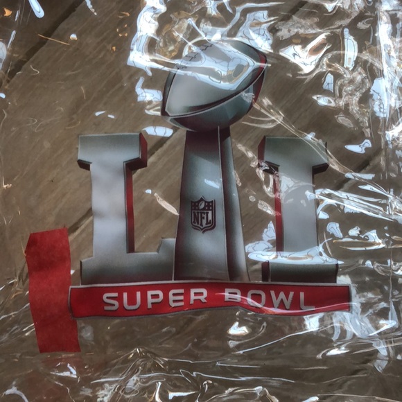 Authentic Super bowl LI plastic tote stadium tote - Picture 2 of 7